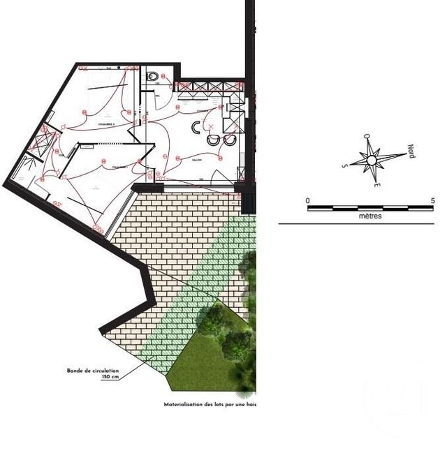 Appartement T3 &agrave; vendre - 3 pi&egrave;ces - 42,58 m2 - Frejus - 83 - PROVENCE-ALPES-COTE-D-AZUR