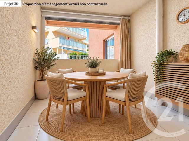 Appartement T2 &agrave; vendre - 2 pi&egrave;ces - 29,21 m2 - Frejus - 83 - PROVENCE-ALPES-COTE-D-AZUR